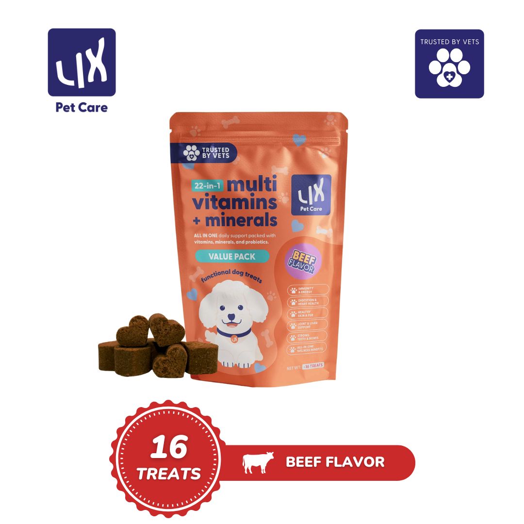22-in-1 Multivitamins + Minerals Value Pack - Functional Dog Treats For Immunity, Digestion, & More
