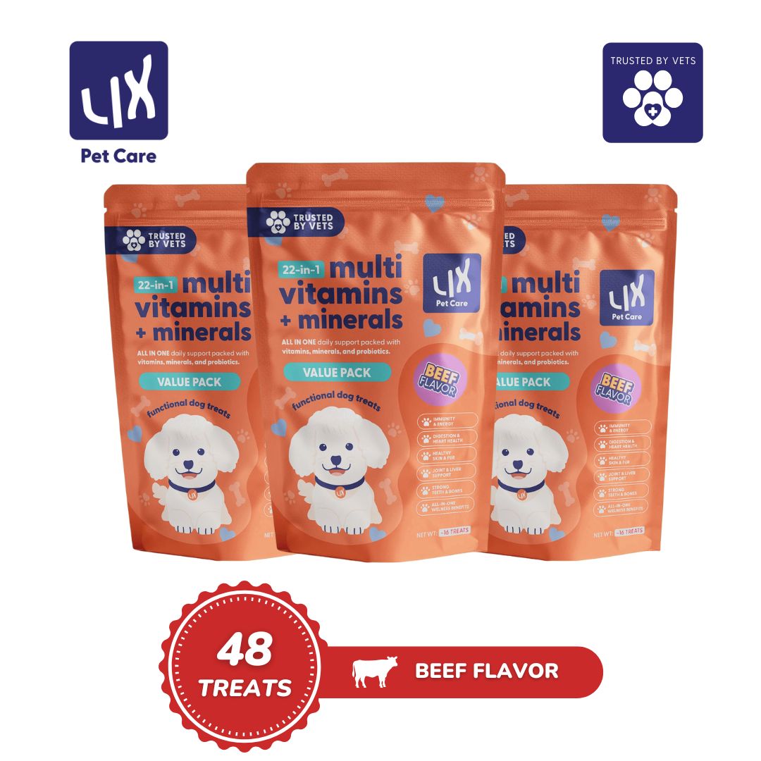22-in-1 Multivitamins + Minerals Value Pack - Functional Dog Treats For Immunity, Digestion, & More