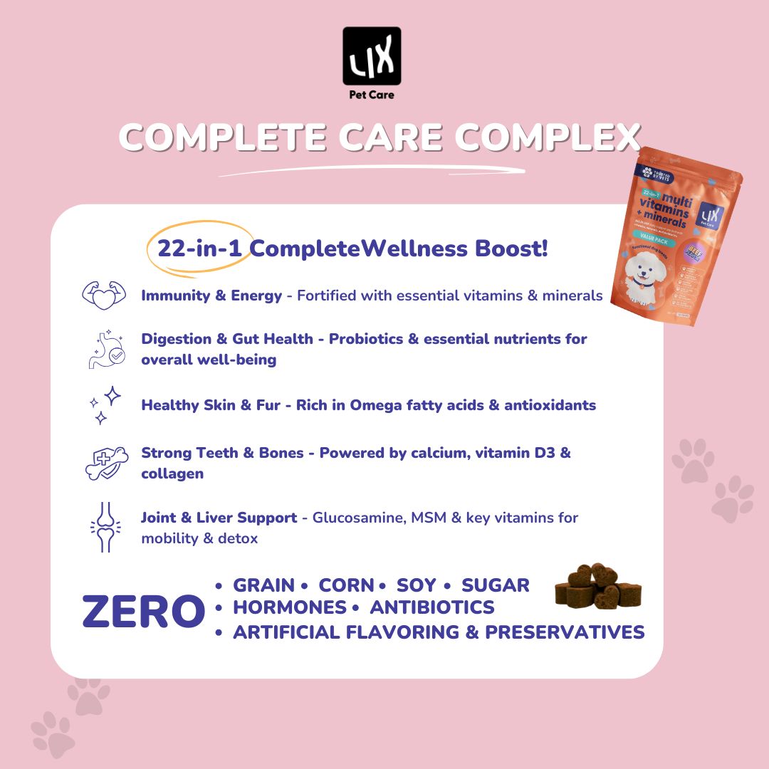 22-in-1 Multivitamins + Minerals Value Pack - Functional Dog Treats For Immunity, Digestion, & More