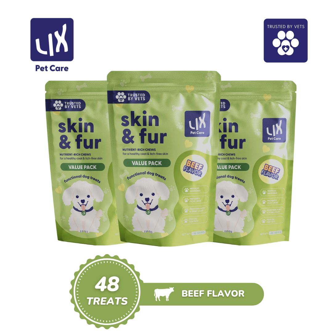 Skin & Fur Value Pack – Functional Dog Treats for a Healthy Fur Shine, Reduce Shedding & Itchy Skin