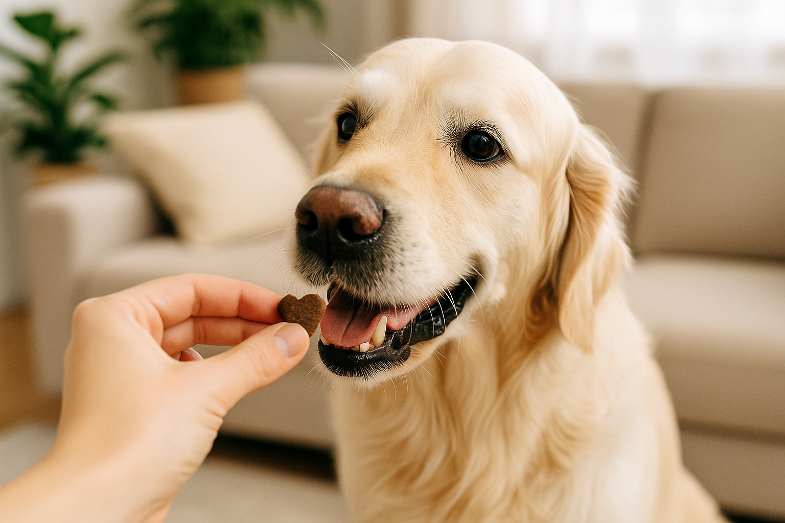 Dog enjoying a multivitamin treat for health and immunity – dog vitamins Philippines