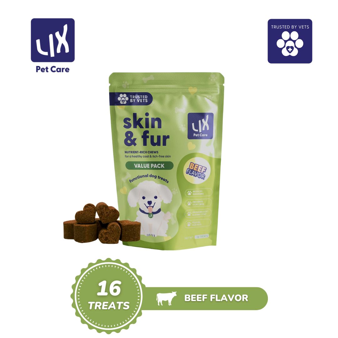 Skin &amp; Fur Value Pack – Functional Dog Treats for a Healthy Fur Shine, Reduce Shedding &amp; Itchy Skin