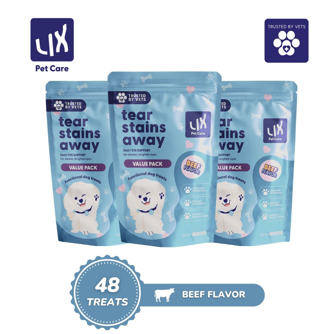 Tear Stains Away Value Pack – Functional Dog Treats for Tear Stains Prevention + Reduce Eye Redness